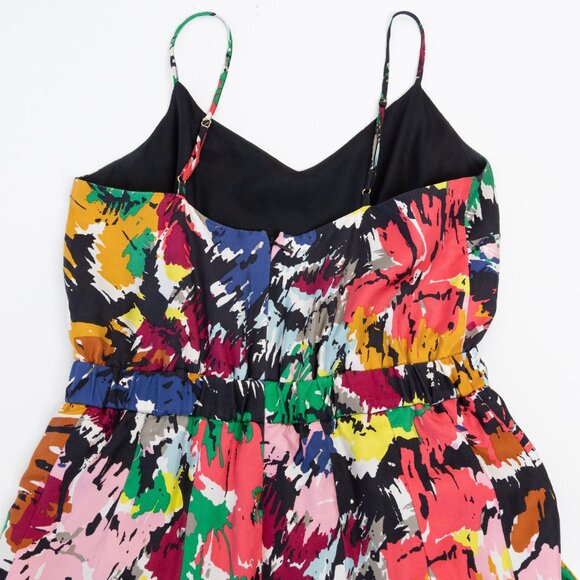 J. Crew Floral Midi Dress, Multicolor, Size 2 - Picture 10 of 13